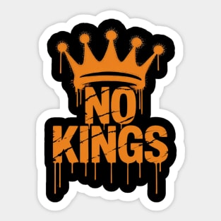 No-kings-in-america Sticker